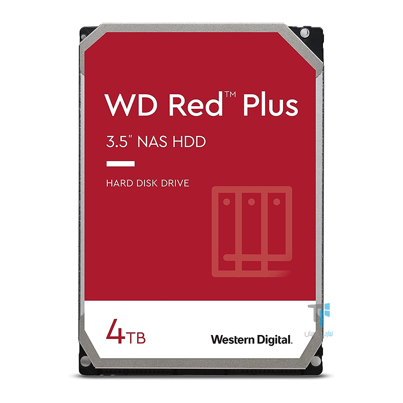 هارد دیسک اینترنال قرمز 4 ترابایت وسترن دیجیتال