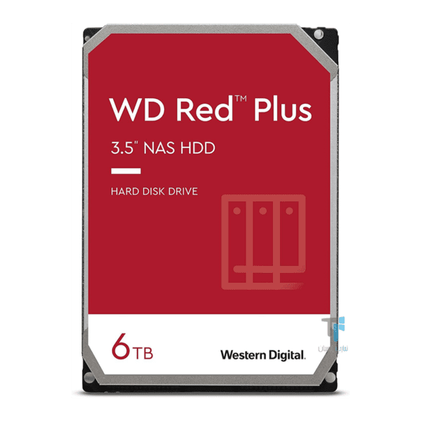 هارد دیسک اینترنال قرمز 6 ترابایت وسترن دیجیتال