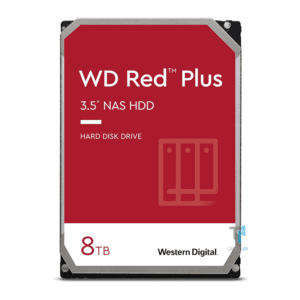 هارد دیسک اینترنال قرمز 8 ترابایت وسترن دیجیتال
